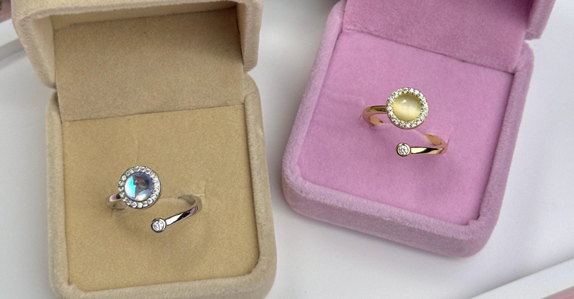 Cat Eye Spin Ring