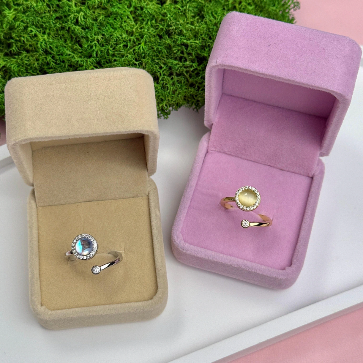 Cat Eye Spin Ring
