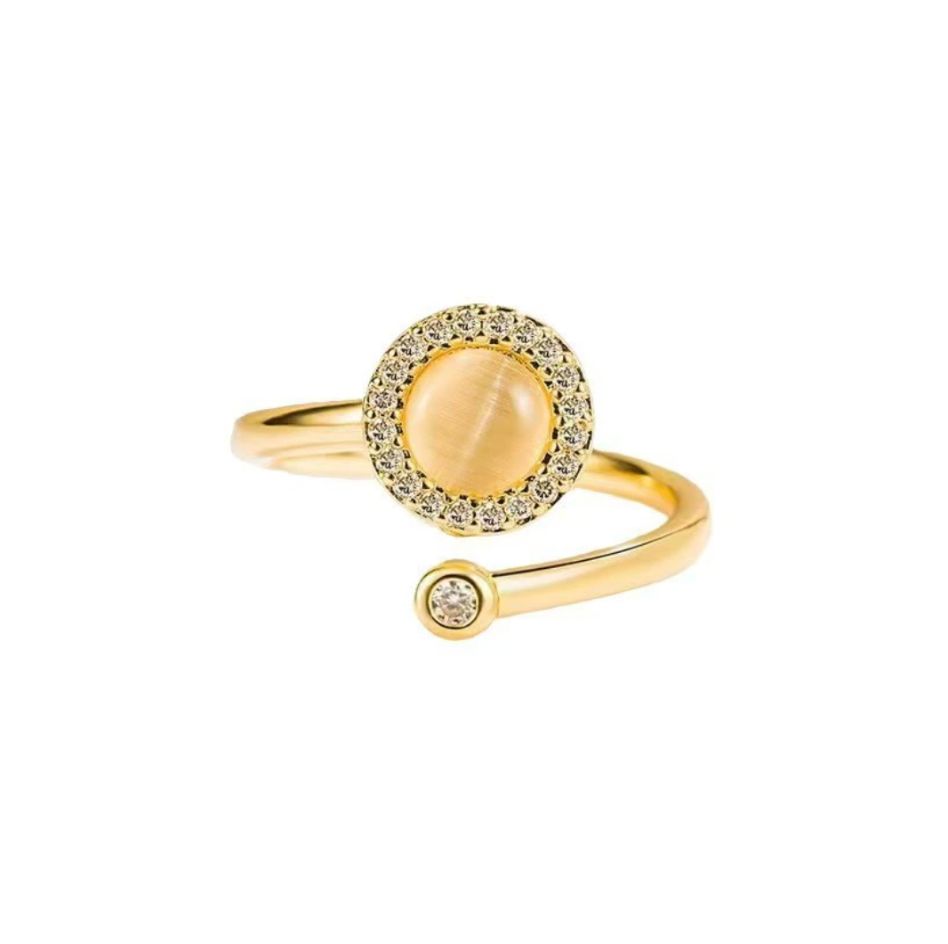 Cat Eye Spin Ring