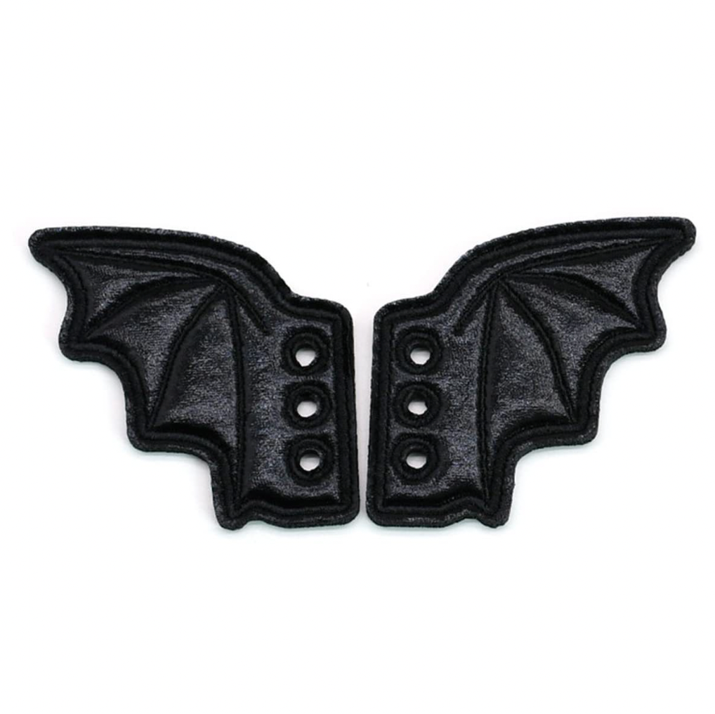 Bat Wings Shoe Charms