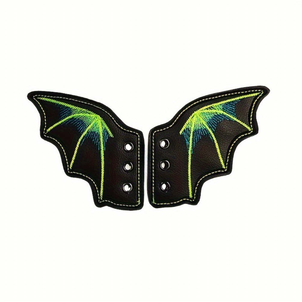 Bat Wings Shoe Charms