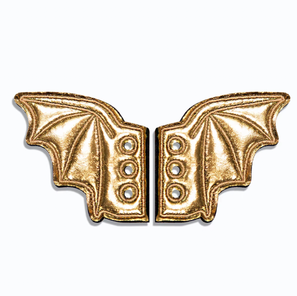Bat Wings Shoe Charms
