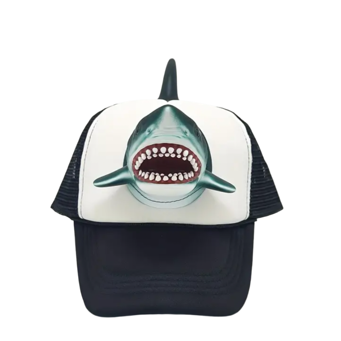 3D Shark Trucker Hat