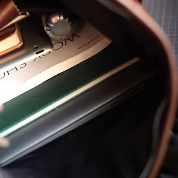 Hudson Vintage Leather Backpack