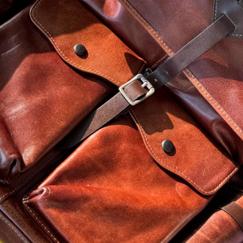 Hudson Vintage Leather Backpack
