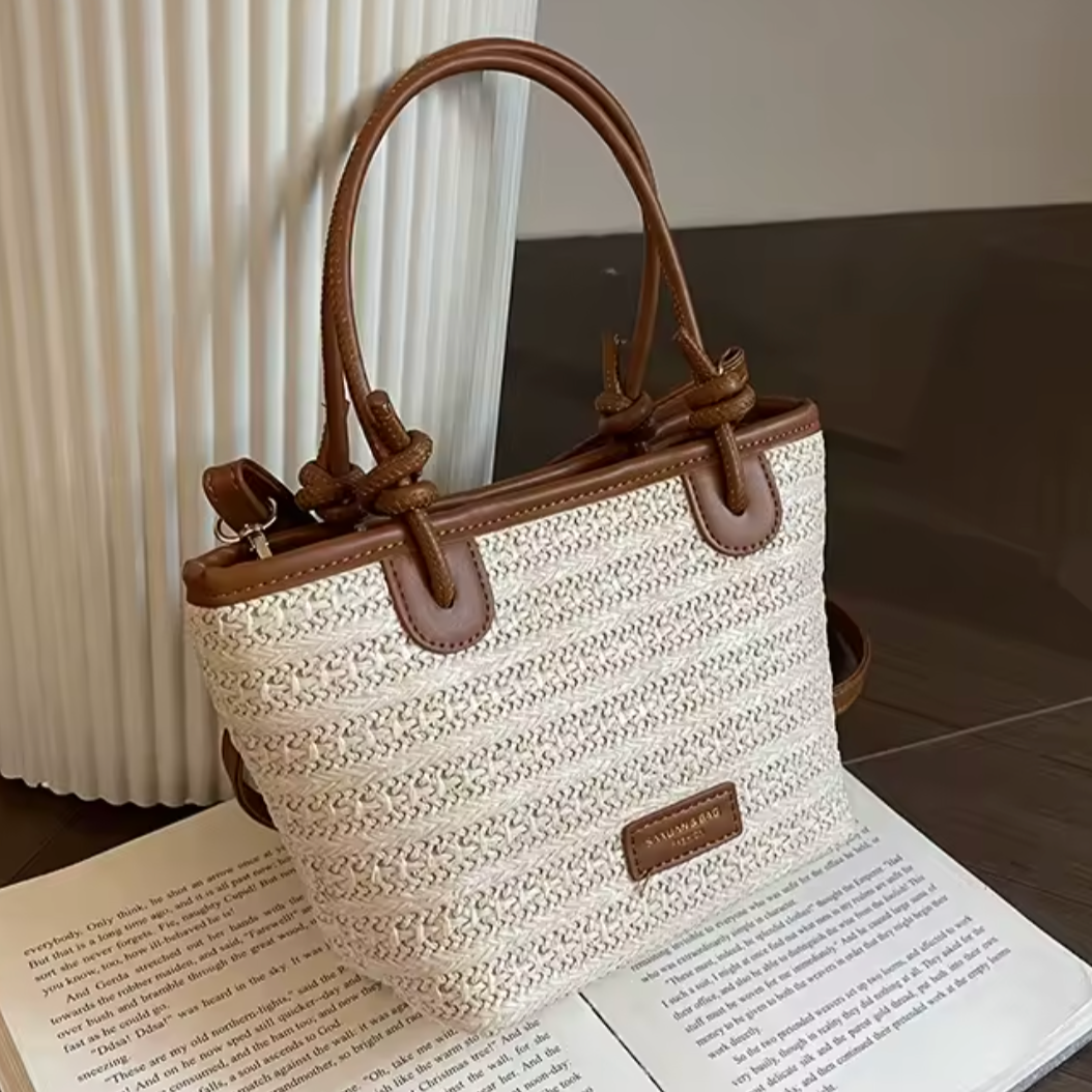 Mini Straw Crossbody
