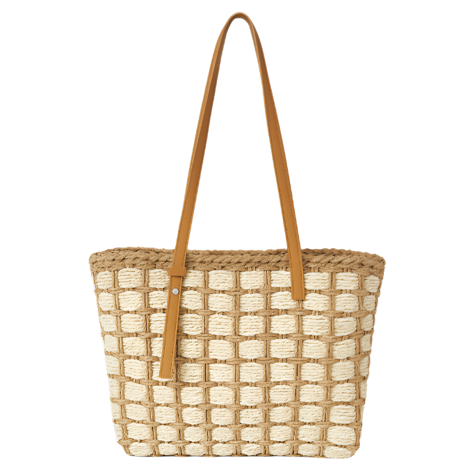 Emma Straw Tote Bag