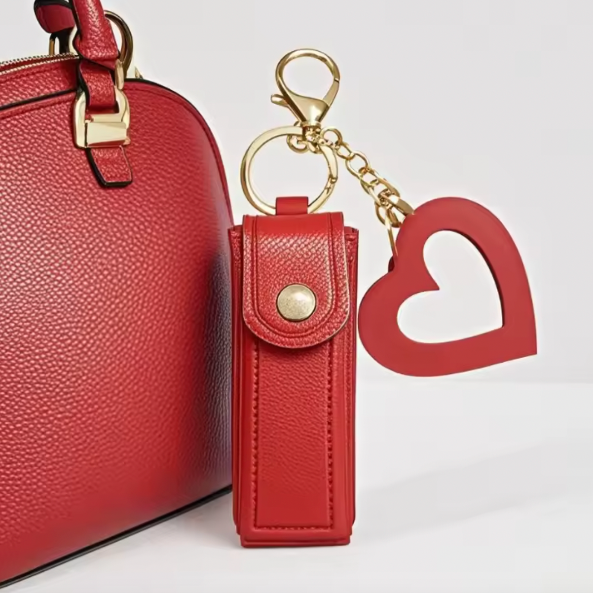 Lip Balm Holder Keychain
