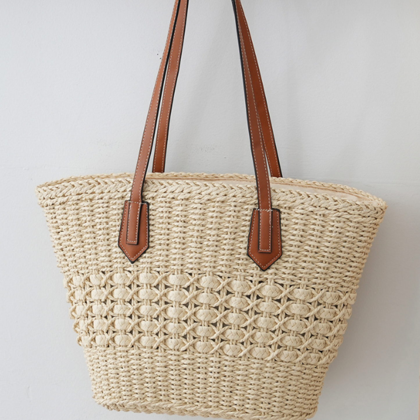 Large Straw Tote