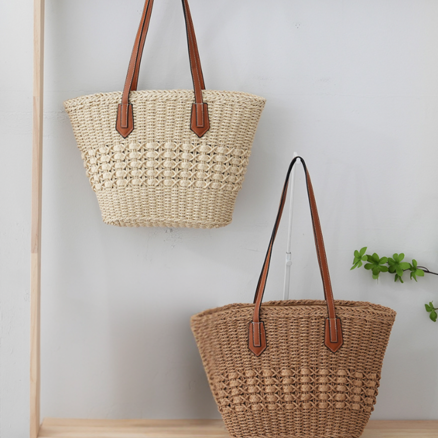 Large Straw Tote