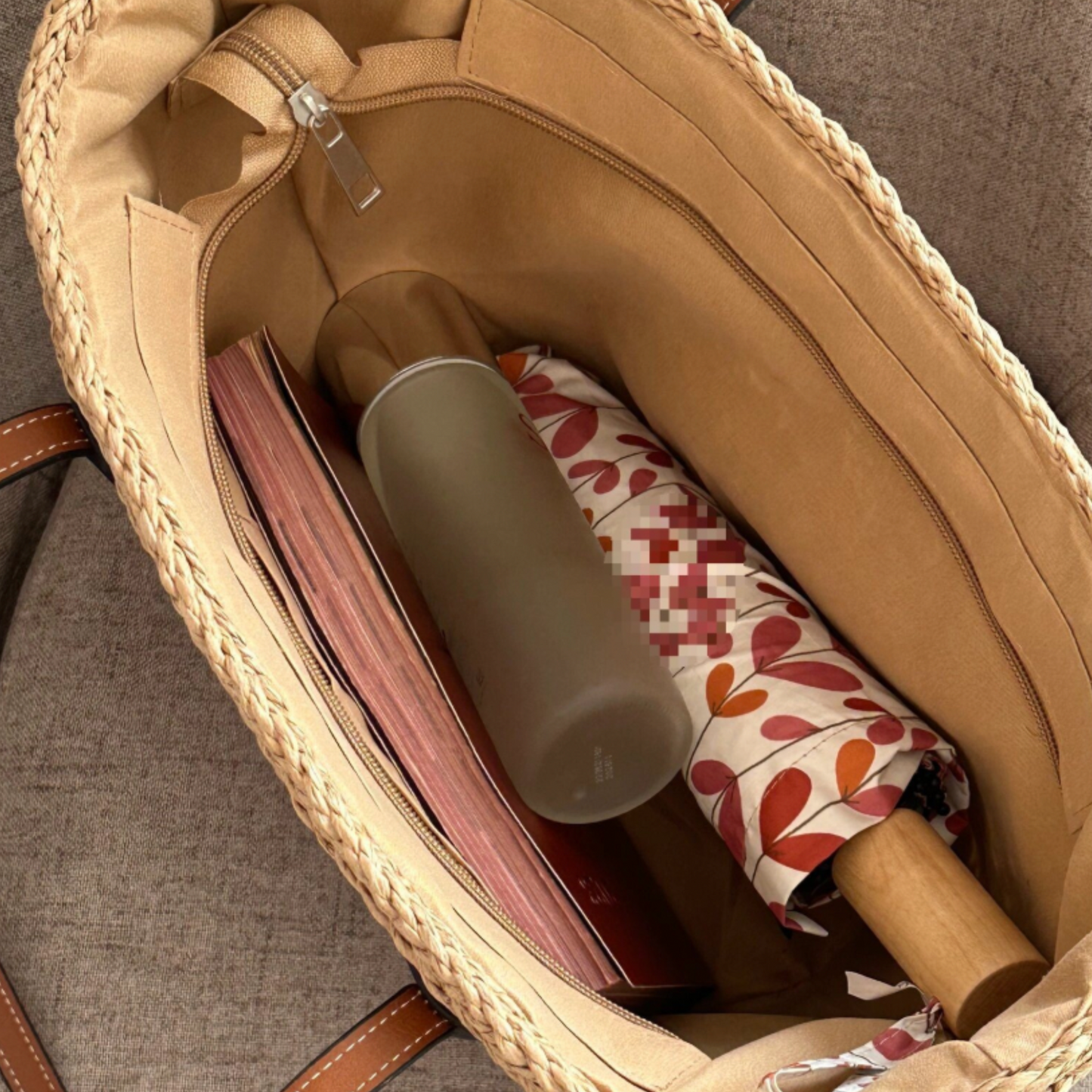 Large Straw Tote