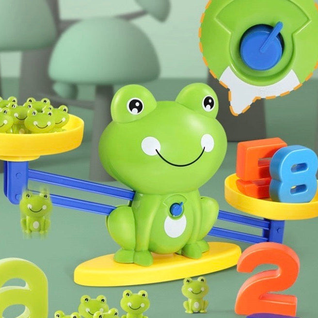 Frog Balance Math Game – Montessori Educational Toy