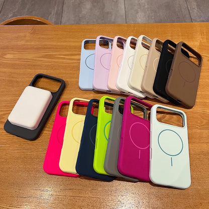 MagSafe Liquid Silicone Case for iPhone 17 / Pro / Pro Max – Shockproof Bumper Cover