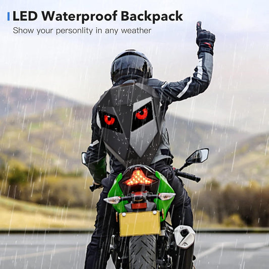 Motorcycle LED Backpack