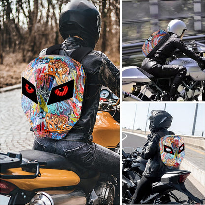 Motorcycle LED Backpack