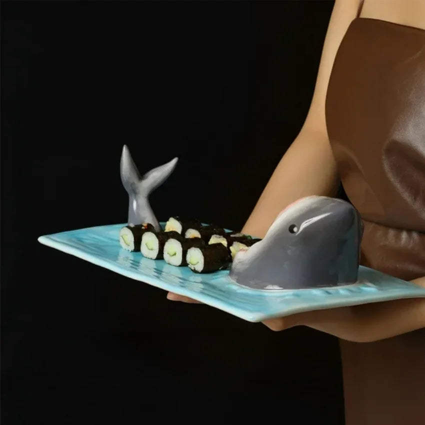 Shark Sushi Plate