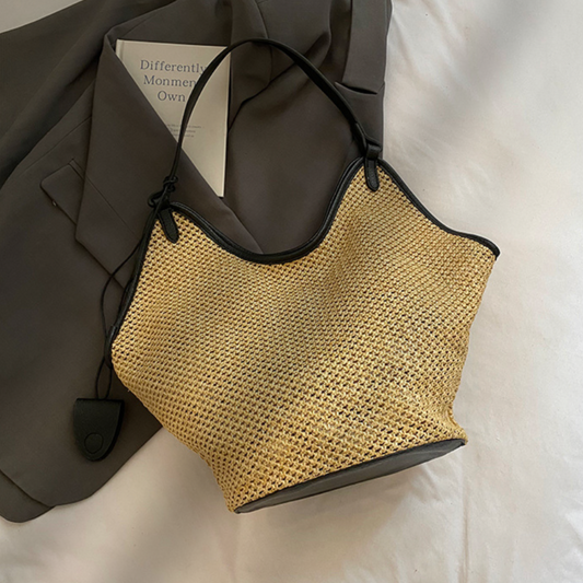 Large Straw Bag