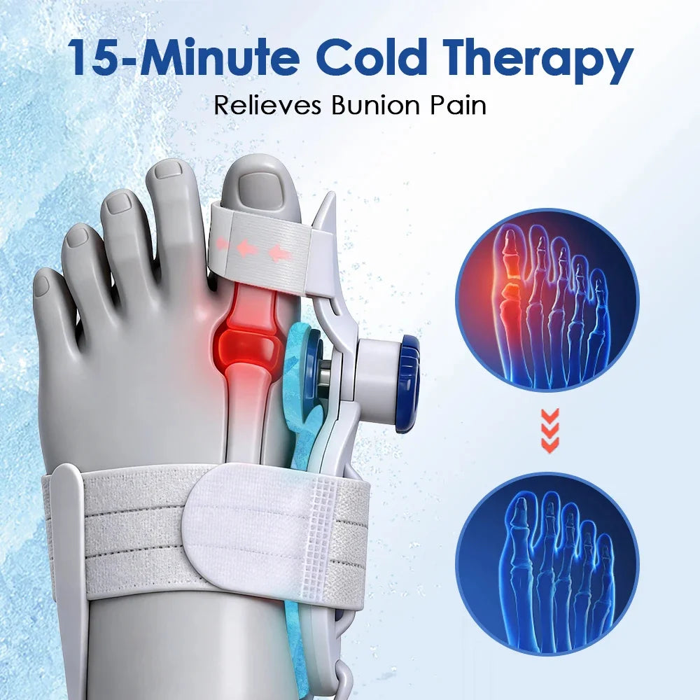 Hallux Valgus Corrector with Cooling Pad