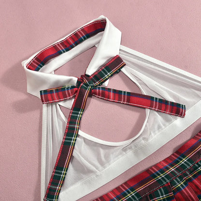 Naughty School Girl Lingerie Set (3-Piece)