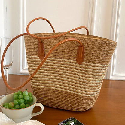 MIRANDA Straw Bag & Hat Set