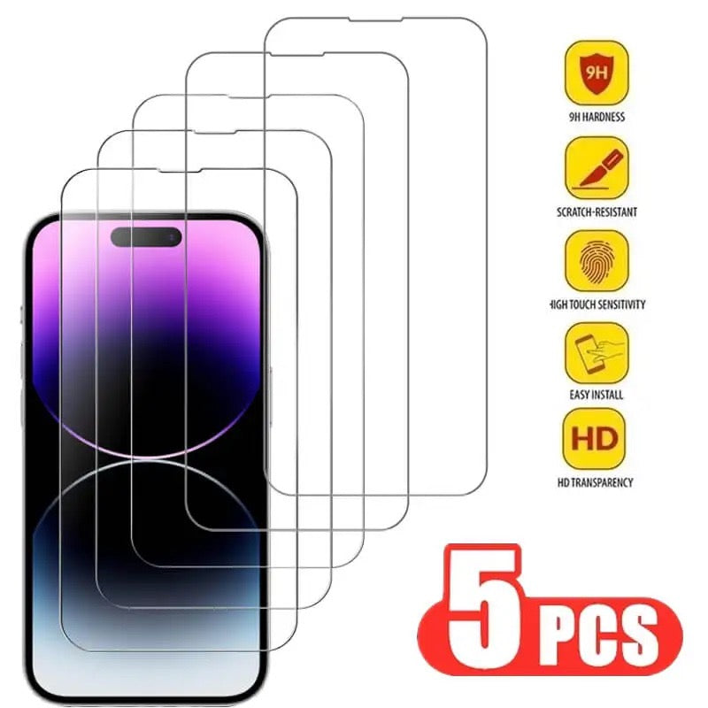 Premium Tempered Glass Screen Protector for iPhone 17 Series