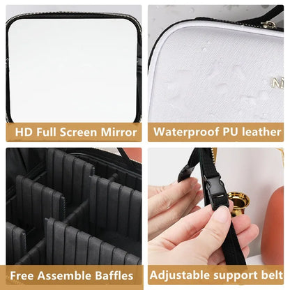 OneMarkk® Travel Makeup Storage