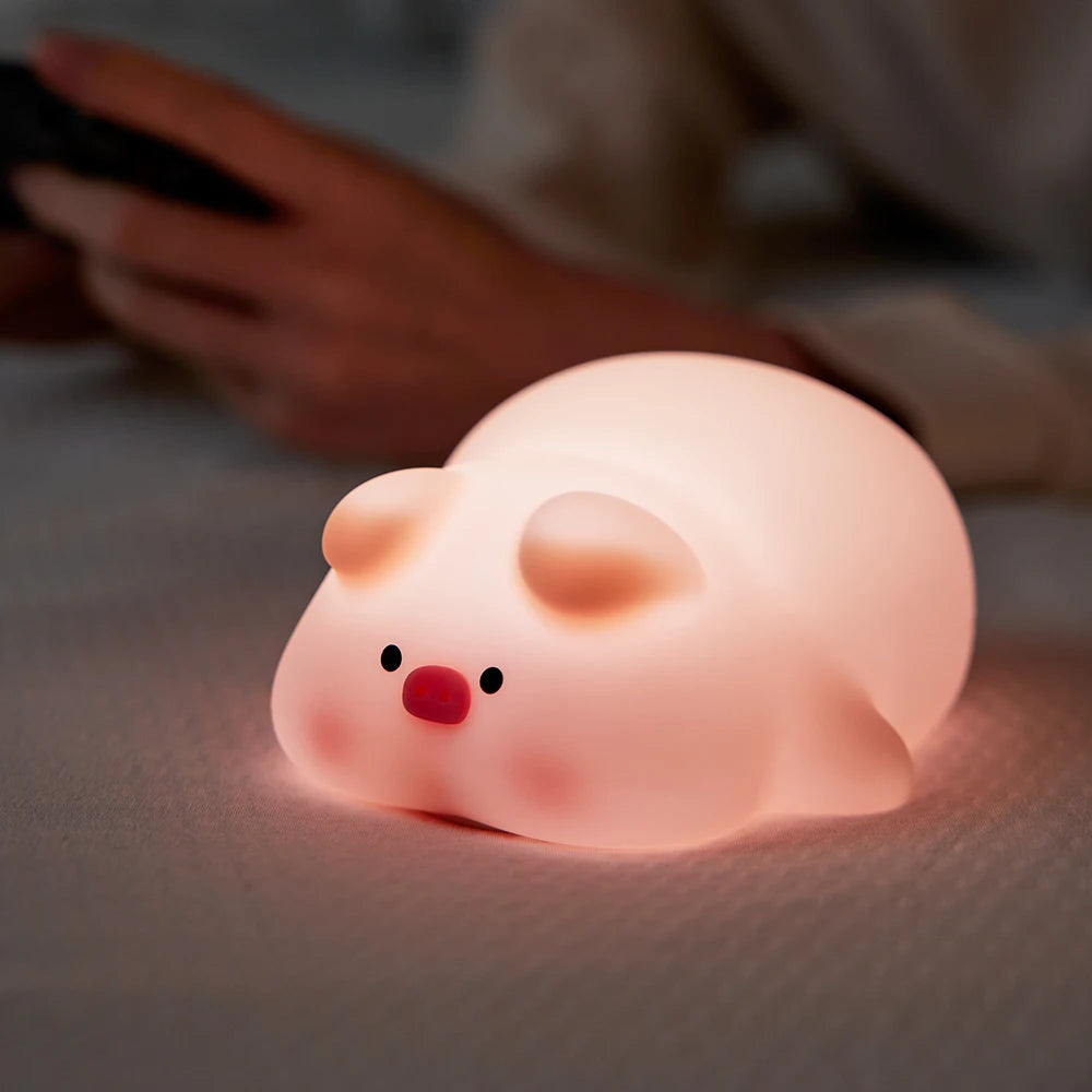 Cute Animals Silicone Lamp