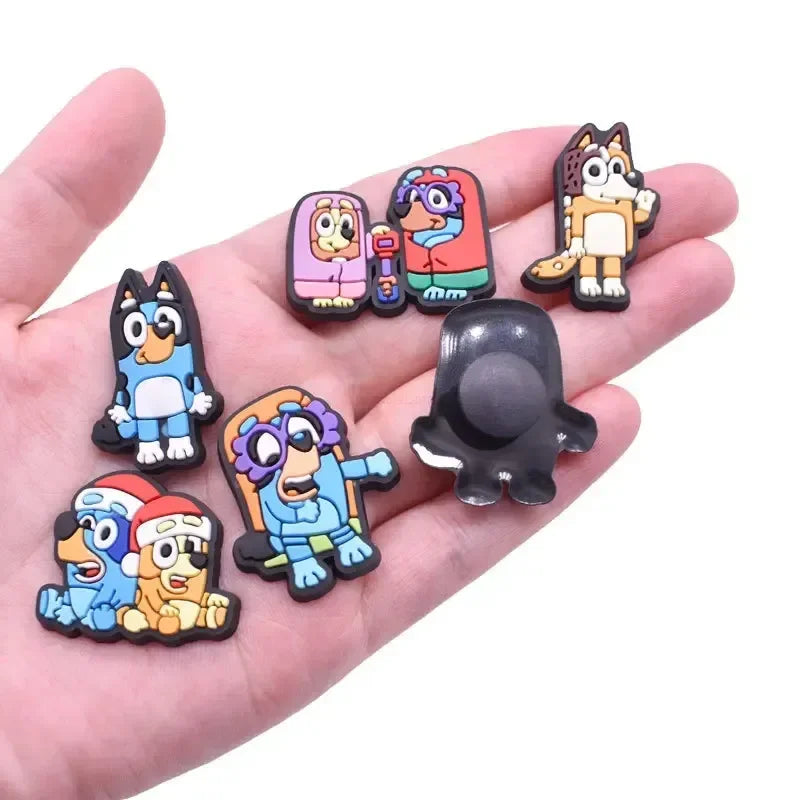 Cute Blue Dog Charms