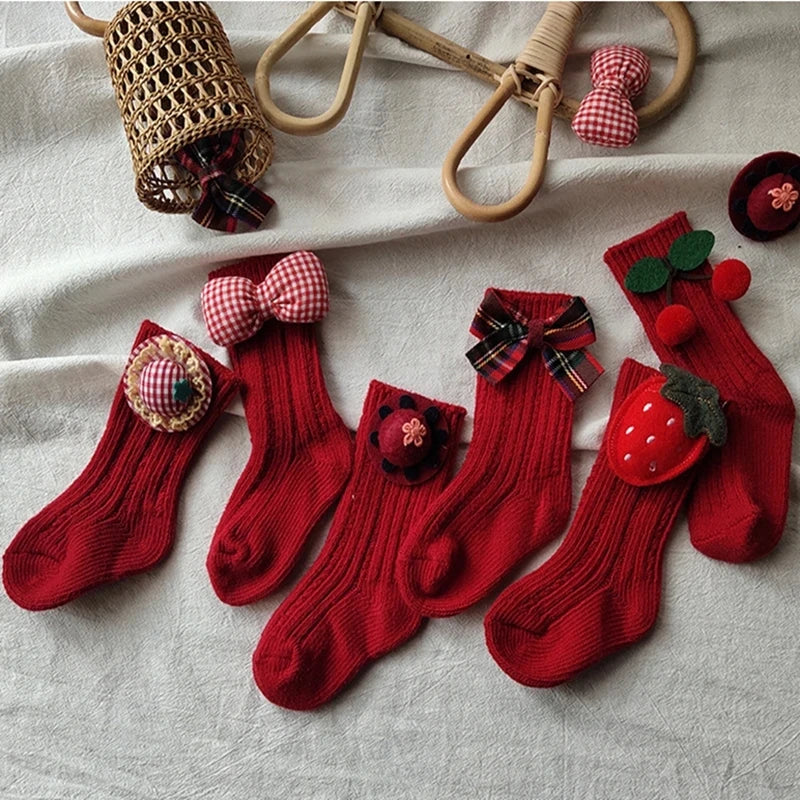 Christmas Cotton Socks