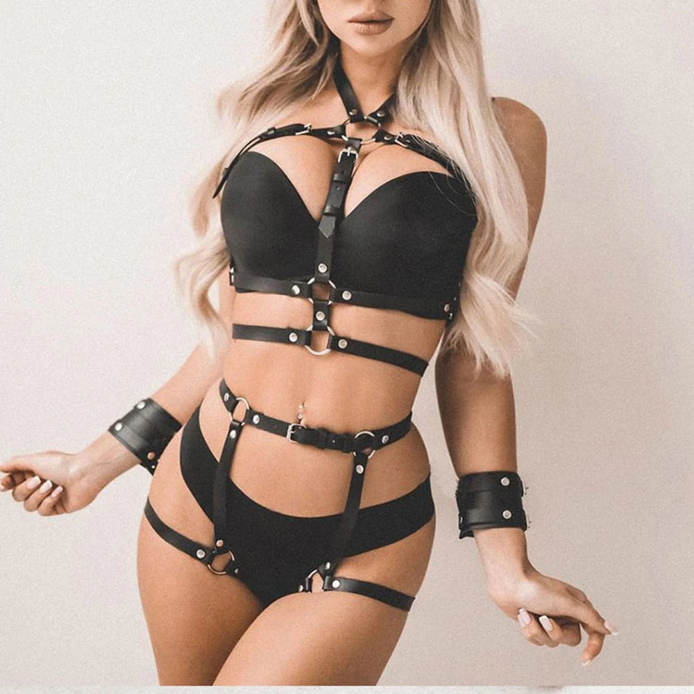 EVA's Sexy Body Harness Belt | BDSM & Gothic Lingerie