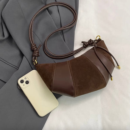 Lina Croissant Leather Bag