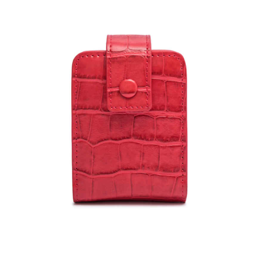 LuxeFold Lipstick Case with Mirror