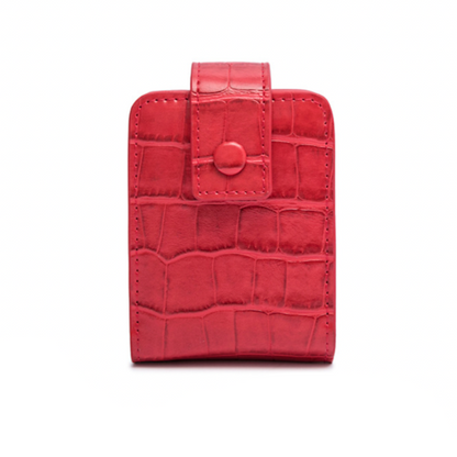 LuxeFold Lipstick Case with Mirror