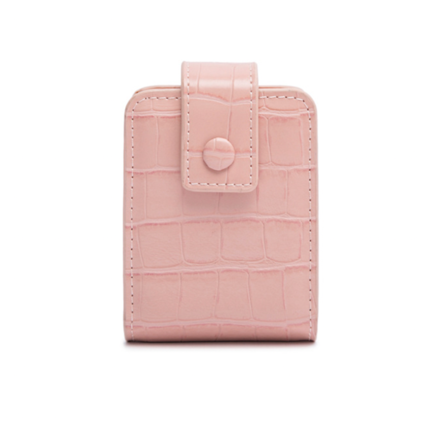 LuxeFold Lipstick Case with Mirror