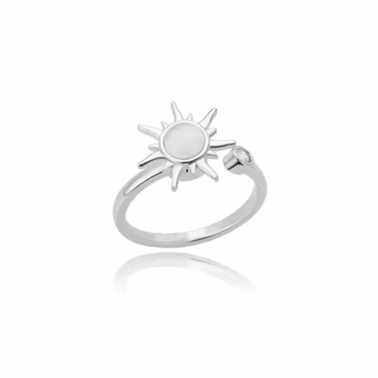 Celestial Sun Spinner Ring