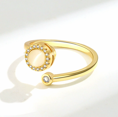 Cat Eye Spin Ring