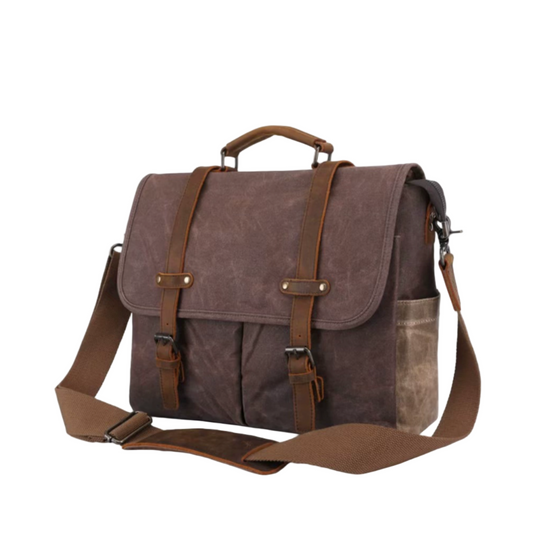 Oliver Vintage Canvas Messenger Bag for Men