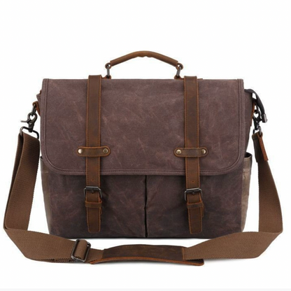 Oliver Vintage Canvas Messenger Bag for Men