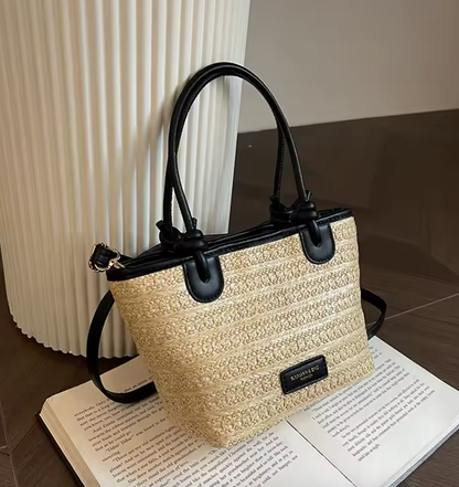 Mini Straw Crossbody