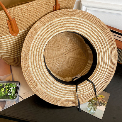 MIRANDA Straw Bag & Hat Set