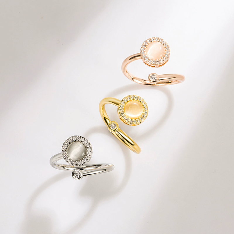 Cat Eye Spin Ring