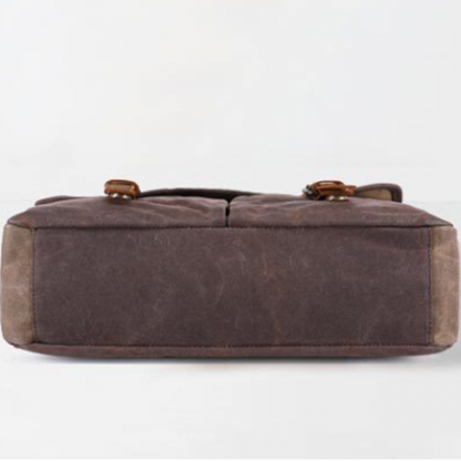 Oliver Vintage Canvas Messenger Bag for Men
