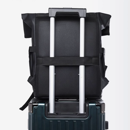 Jordan Waterproof Roll Top Laptop Backpack