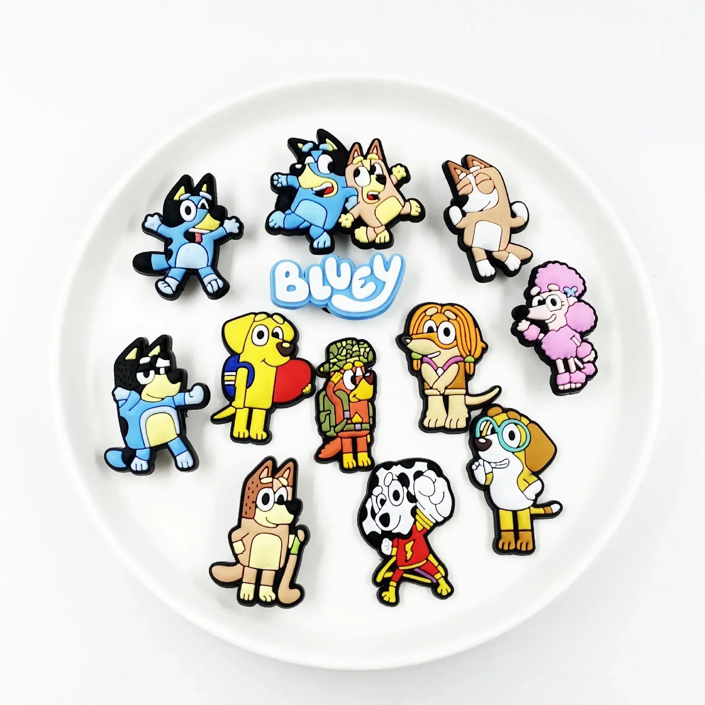 Cute Blue Dog Charms