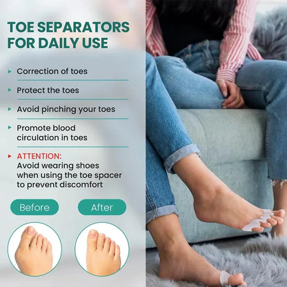 Silicone Toe & Finger Spacers