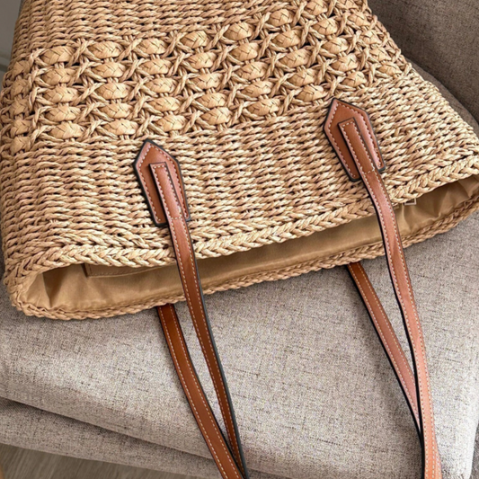 Large Straw Tote