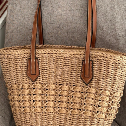 Large Straw Tote