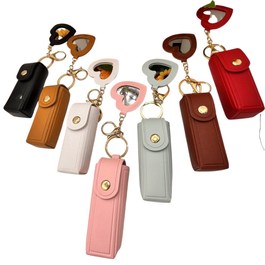 Lip Balm Holder Keychain
