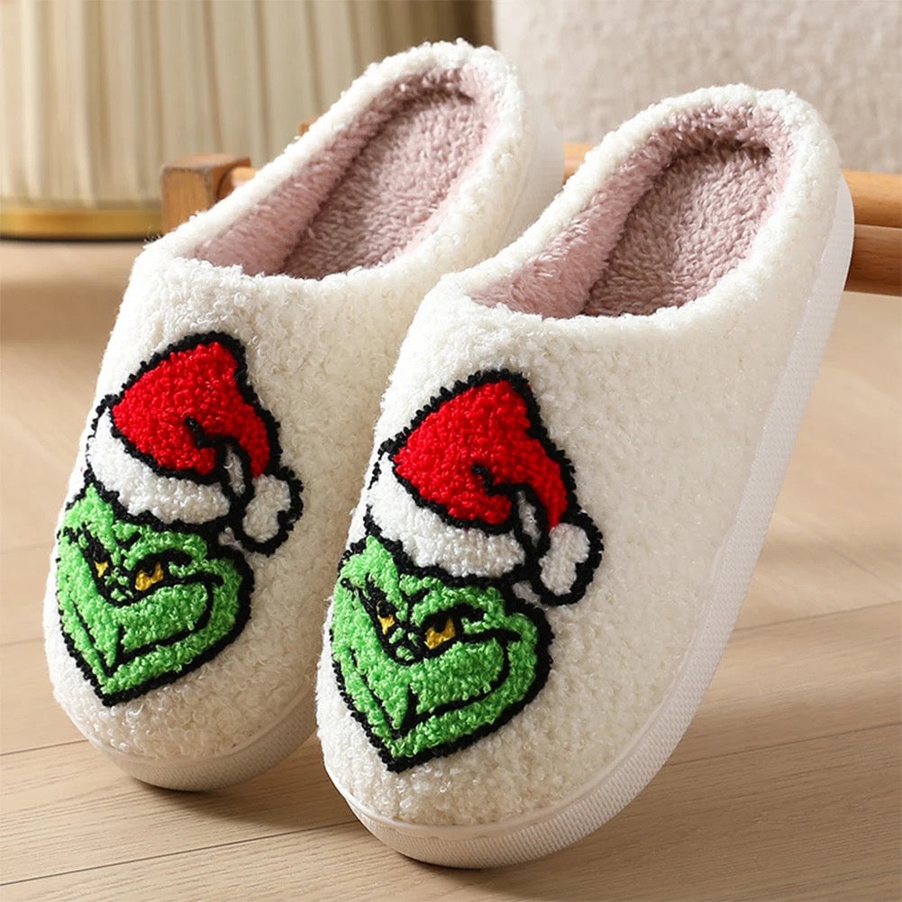 Funny Christmas Cozy Slippers