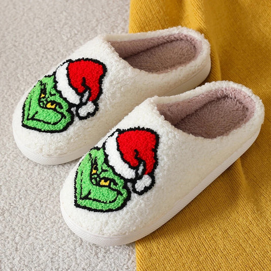 Funny Christmas Cozy Slippers